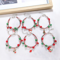 Bulk Lots: 130 pcs Christmas bracelets with candy cane charms