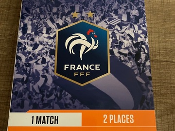 Vente: Coffret Tickn’Box "Equipe de France de Football" (100€)