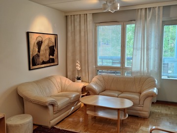 Renting out: Tarjotaan vuokralle osittain kalustettu asunto: Leppävaara