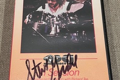 Selling with online payment: Steve Gadd “In Session” VHS autographed