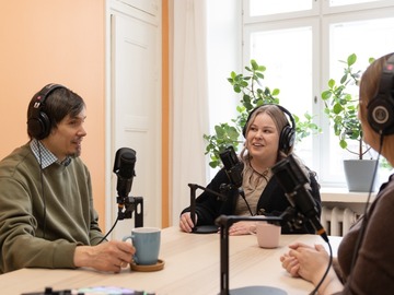 Renting out: Podcast studio Töölössä / Podcast studio in Töölö