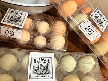Selling with In-person Payment: Fresh eggs 