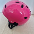 Winter sports: Vintage Pro-Tec B2 Snow Helmet Classic Old School Gloss Pink