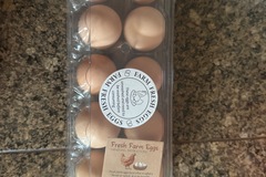 Selling with In-person Payment: Fresh farm eggs 