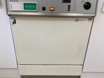 Gebruikte apparatuur: Miele thermodesinfector