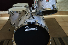 VIP Member: Premier Genista 4-Piece Restored Drum Set - 20/16/15/12