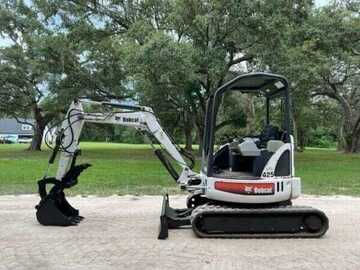 À vendre: Bobcat 425G, (2008), 2095 heures, 2.7T + 4 Godets – occasion