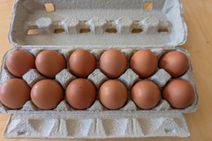 Selling with online payment: Free Range, Farm Fresh Brown Chicken Eggs