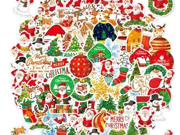 Bulk Lots: 80packs Christmas stickers