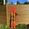 Winter sports: Amazing Condition Zag Slap 112 Skis + Look Pivot Bindings + Black