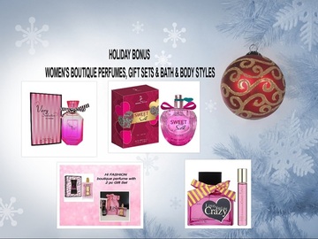 Bulk Lots: HOLIDAY BONUS Boutique Inspired Fragrances Collection 