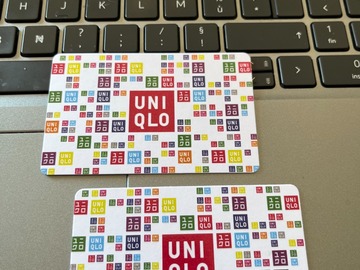 Vente: Cartes cadeaux Uniqlo (80,10€)