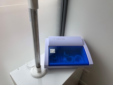 Gebruikte apparatuur: ultraviolette sterilisator