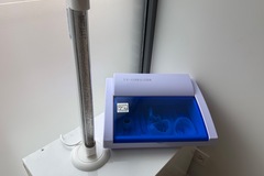 Gebruikte apparatuur: ultraviolette sterilisator