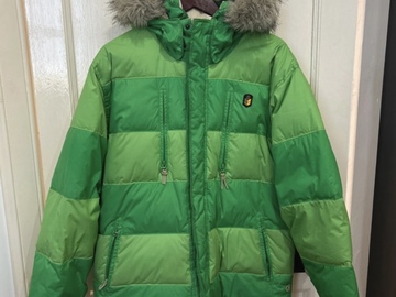 Winter sports: Original Special Blend snowboard puffa jacket