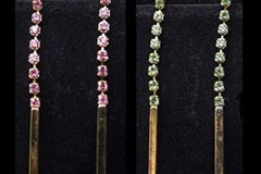 Bulk Lots: 50 pairs-Swarovski Rhinestone Dangle Earrings--$1.99 pair