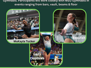 Oferta: (Nov 2nd) Bounce Gymnastics Michigan State Clinic