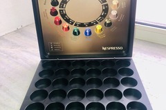 Gebruikte apparatuur: Cups Nespresso houder