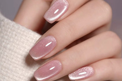 Bulk Lots: 50pcs wearable and detachable simple nail stickers