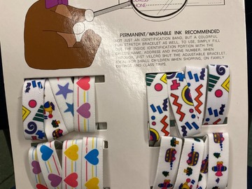 Bulk Lots: 240 pcs- Kid's Safety Bracelets-- w/display - $.41 pcs