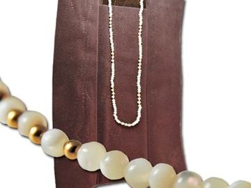 Bulk Lots: 25 pcs-Mother Of Pearl neck w/14kt gold filled beads $3.99 ea!