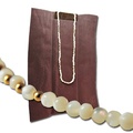 Bulk Lots: 25 pcs-Mother Of Pearl neck w/14kt gold filled beads $3.99 ea!