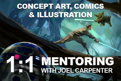 1 on 1 Mentoring: Concept Art Comics and Illustration Mentoring 