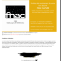 Vente: e-Carte cadeau Fnac Culture (152€)