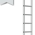 À vendre: Échelle aluminium 7 échelons – 1,93 m (hauteur de travail 2,58 m)