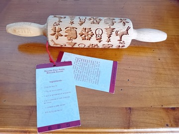 Selling: Mini rouleau à pâtisserie déco Noël - NEUF