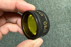 Selling with online payment: 78D Volk with removable yellow filter
