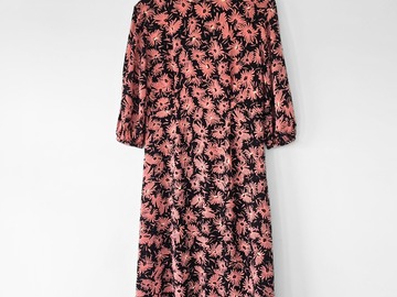Selling: KATE SYLVESTER dress | Black/pink floral | Sz 10