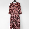 Selling: KATE SYLVESTER dress | Black/pink floral | Sz 10