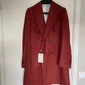 Selling with online payment: [EU] NWT Suitsupply red db overcoat, size 40R