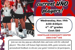 Oferta: University of Nebraska @ Omaha Volleyball Clinic