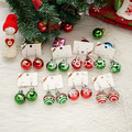 Bulk Lots: 80pairs Christmas sequined snowflake light ball earrings