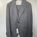 Selling with online payment: [EU] NWT Suitsupply grey herringbone 3pc suit, size 40R