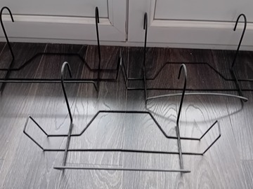 Vente: Lot de 3 supports de jardinières pour balcon
