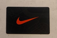 Vente: Carte cadeau Nike (249,99€)