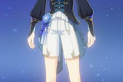 Selling with online payment: Xingqiu Bamboo Rain Costume 