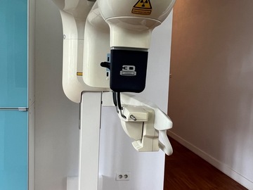 Gebruikte apparatuur: Carestream Trophy 3D CBCT panoramisch röntgensysteem (2012)