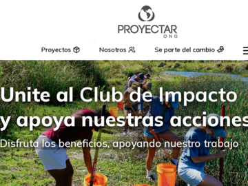 Radar: Unite Club Triple Impacto acopañando a PROYECTAR ONG