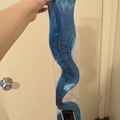 Selling with online payment: Unused Teal Blue Mix Wig Extensions from Epic Cosplay
