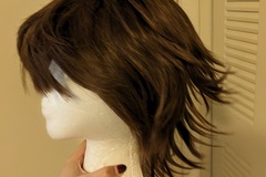 Selling with online payment: Short Spiky Brown Wig - Used for Sora from Kingdom Hearts