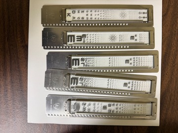 Selling with online payment: Acuity Slides with wooden storage box