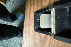 Selling with online payment: Acuity Slides with wooden storage box