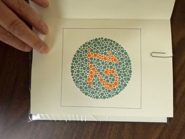 Selling with online payment: Ishihara Color Book