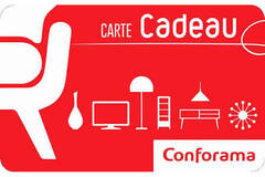 Vente: e-Carte cadeau Conforama (200€)
