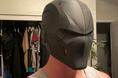 Selling with online payment:  Red Hood Helmet 