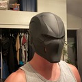 Selling with online payment:  Red Hood Helmet 